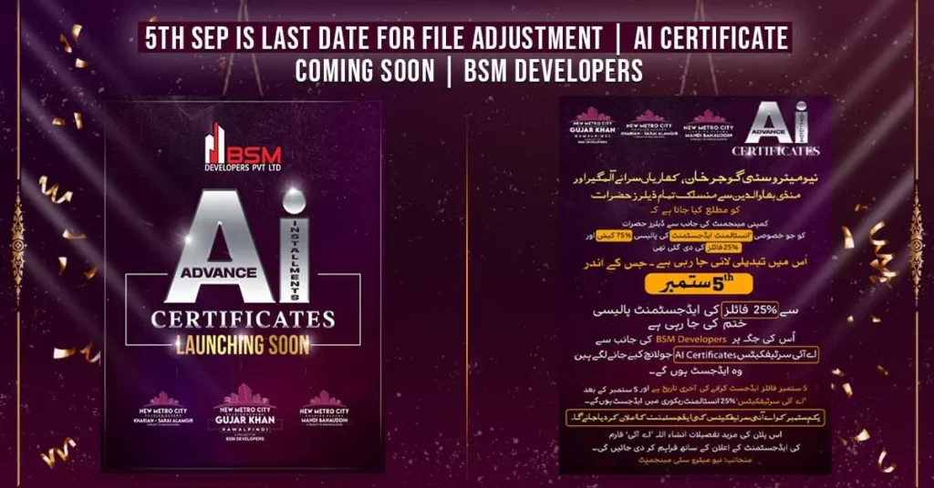 AI Certificate by BSM Developers